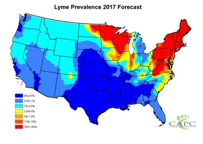 Lyme Prevalence 2017 Forecast